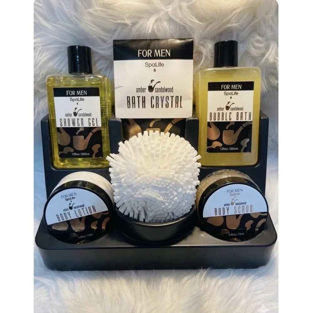 Men's Bath Body 10-Piece‎ Spa Life Gift Set